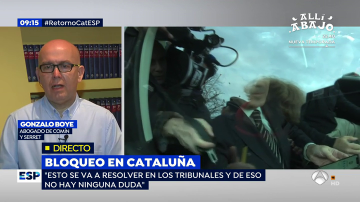 Gonzalo Boye, sobre el juez Llarena: "Es imparcial que un juez se sitúe en el auto como victima de unos hechos que está investigando" Gonzalo Boye, sobre el juez Llarena: "Es imparcial que un juez se sitúe en el auto como victima de unos hechos que está investigando"