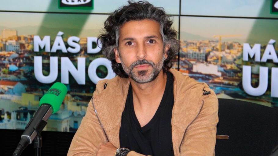 Arc&aacute;ngel en los estudios de Onda Cero