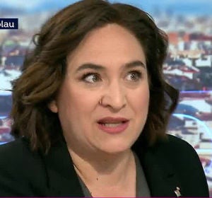 Ada Colau, en Espejo Público Ada Colau, en Espejo Público