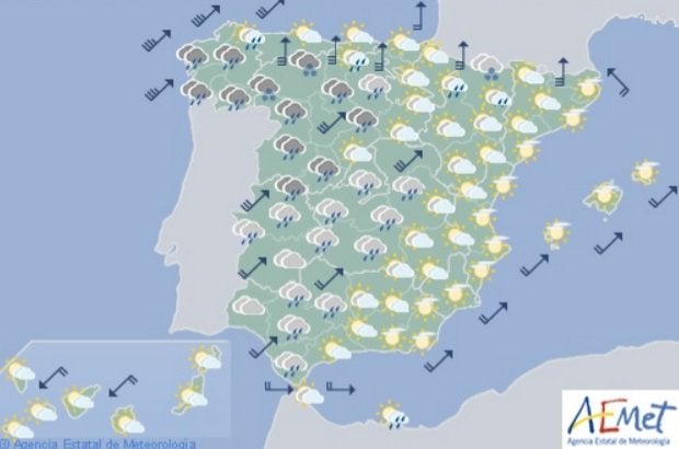 El Tiempo para las próximas horas El Tiempo para las próximas horas
