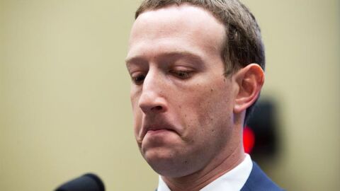 El fundador y presidente ejecutivo de Facebook, Mark Zuckerberg, en una imagen de 2018.