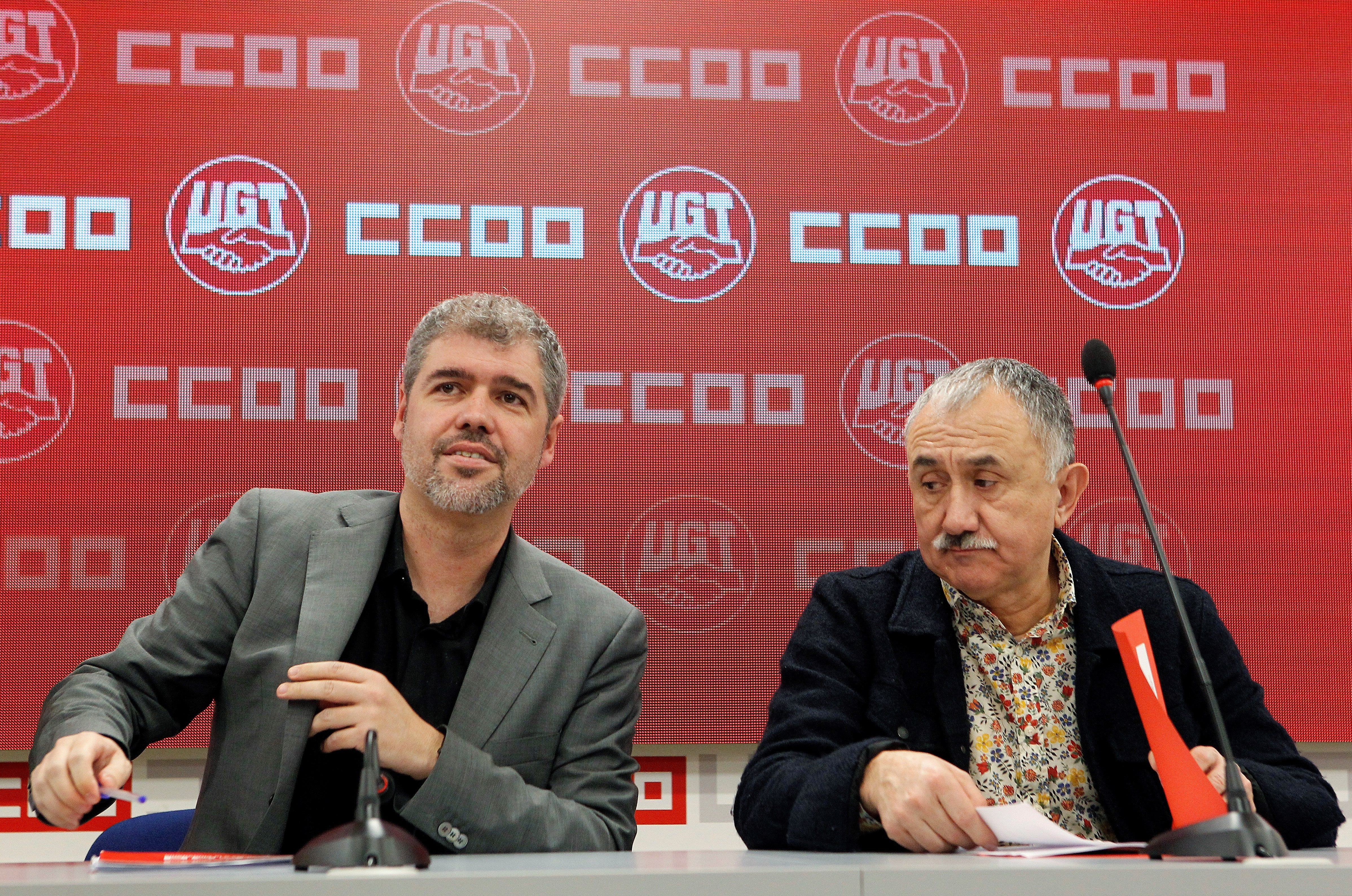 Los sindicatos amenazan a la CEOE: este año "no habrá desacuerdo pacífico" Los sindicatos amenazan a la CEOE: este año "no habrá desacuerdo pacífico"