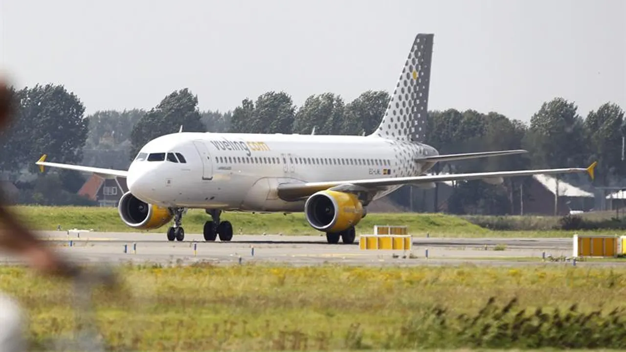 Un avión de Vueling