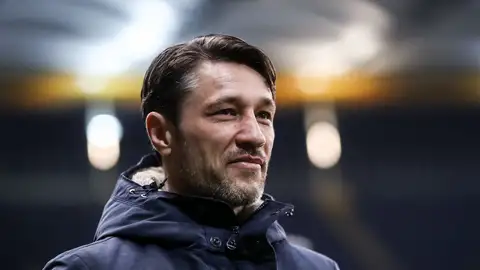Niko Kovac, entrenador del Eintracht de Frankfurt. Niko Kovac, entrenador del Eintracht de Frankfurt.