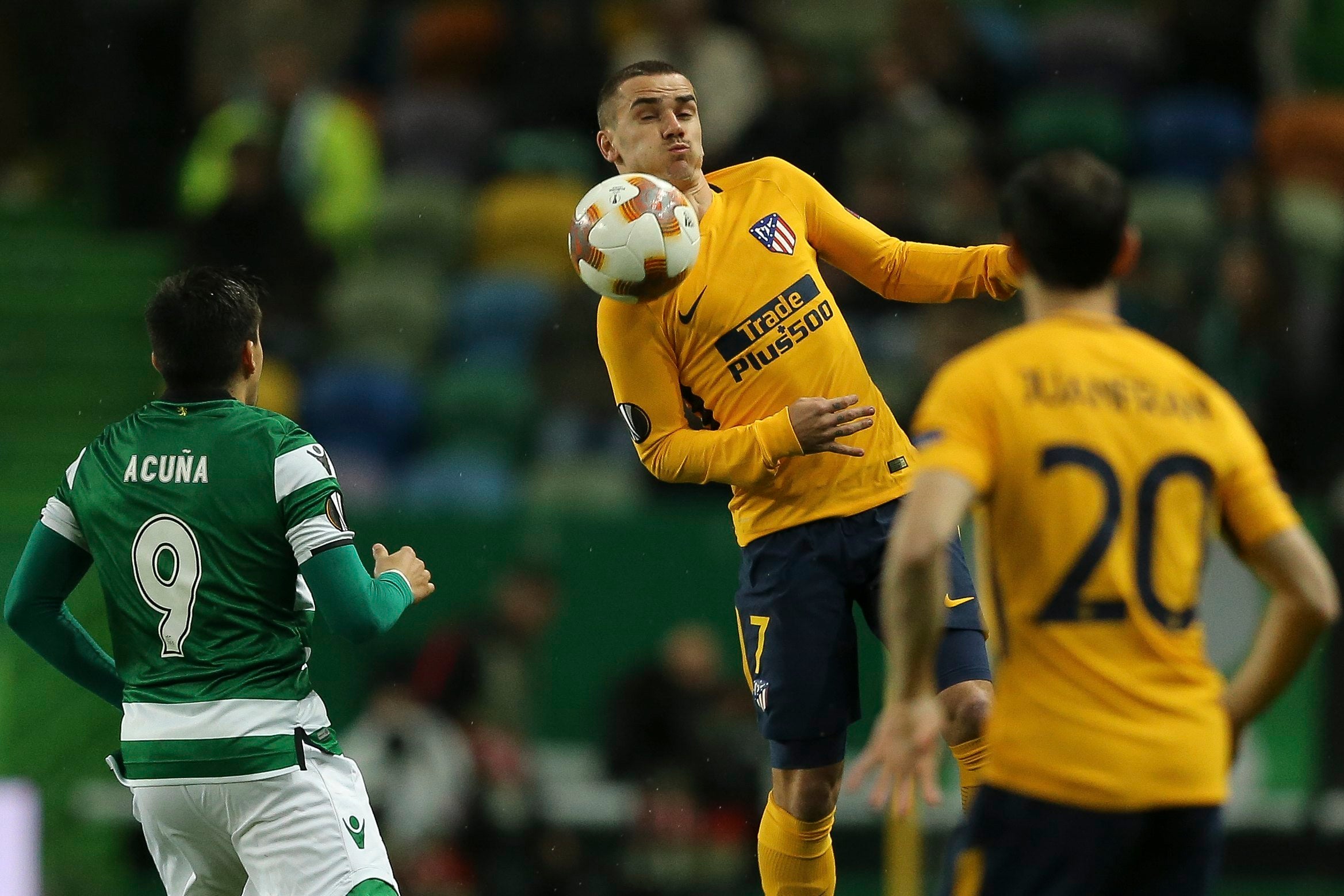 Sporting 1-0 Atlético | Los de Simeone pasan a semifinales de la Europa League tras perder por la mínima en Lisboa Sporting 1-0 Atlético | Los de Simeone pasan a semifinales de la Europa League tras perder por la mínima en Lisboa