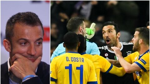 Del Piero habla sobre la expulsi&oacute;n de Buffon