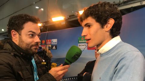El central del Real Madrid, Jes&uacute;s Vallejo. 