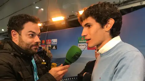 El central del Real Madrid, Jesús Vallejo. El central del Real Madrid, Jesús Vallejo.