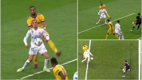 La jugada del penalti a Lucas, desde todos los &aacute;ngulos
