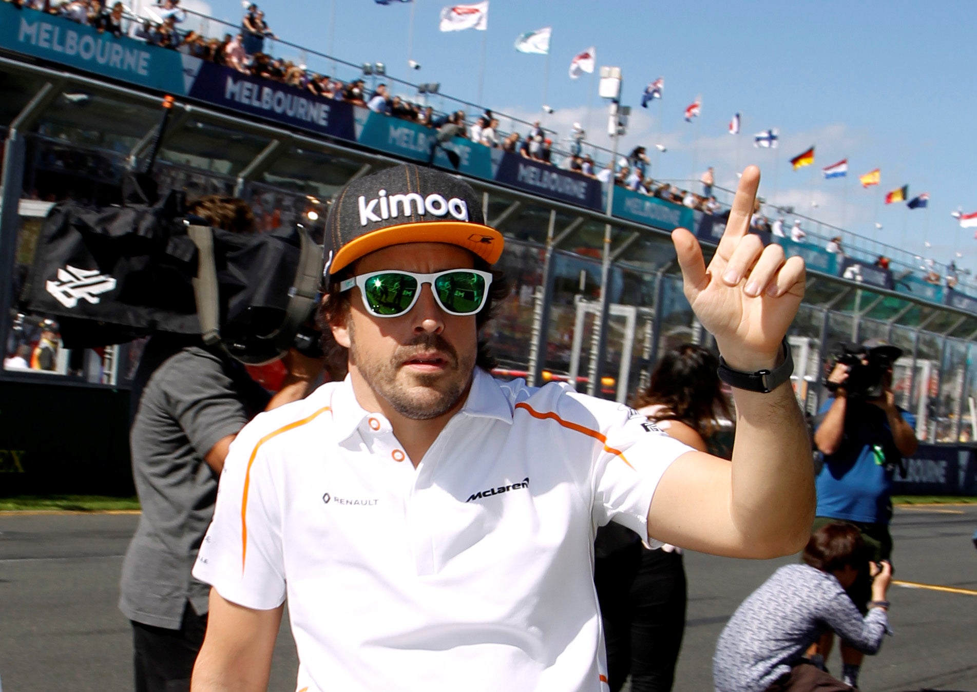Fernando Alonso: "Sólo hay un equipo sin problemas hasta ahora y es McLaren" Fernando Alonso: "Sólo hay un equipo sin problemas hasta ahora y es McLaren"