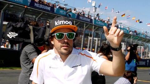 Fernando Alonso, antes del GP de Bar&eacute;in