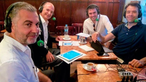 Carlos Alsina, Carlos Rodr&iacute;guez Braun, Rafa Latorre y Rub&eacute;n Am&oacute;n