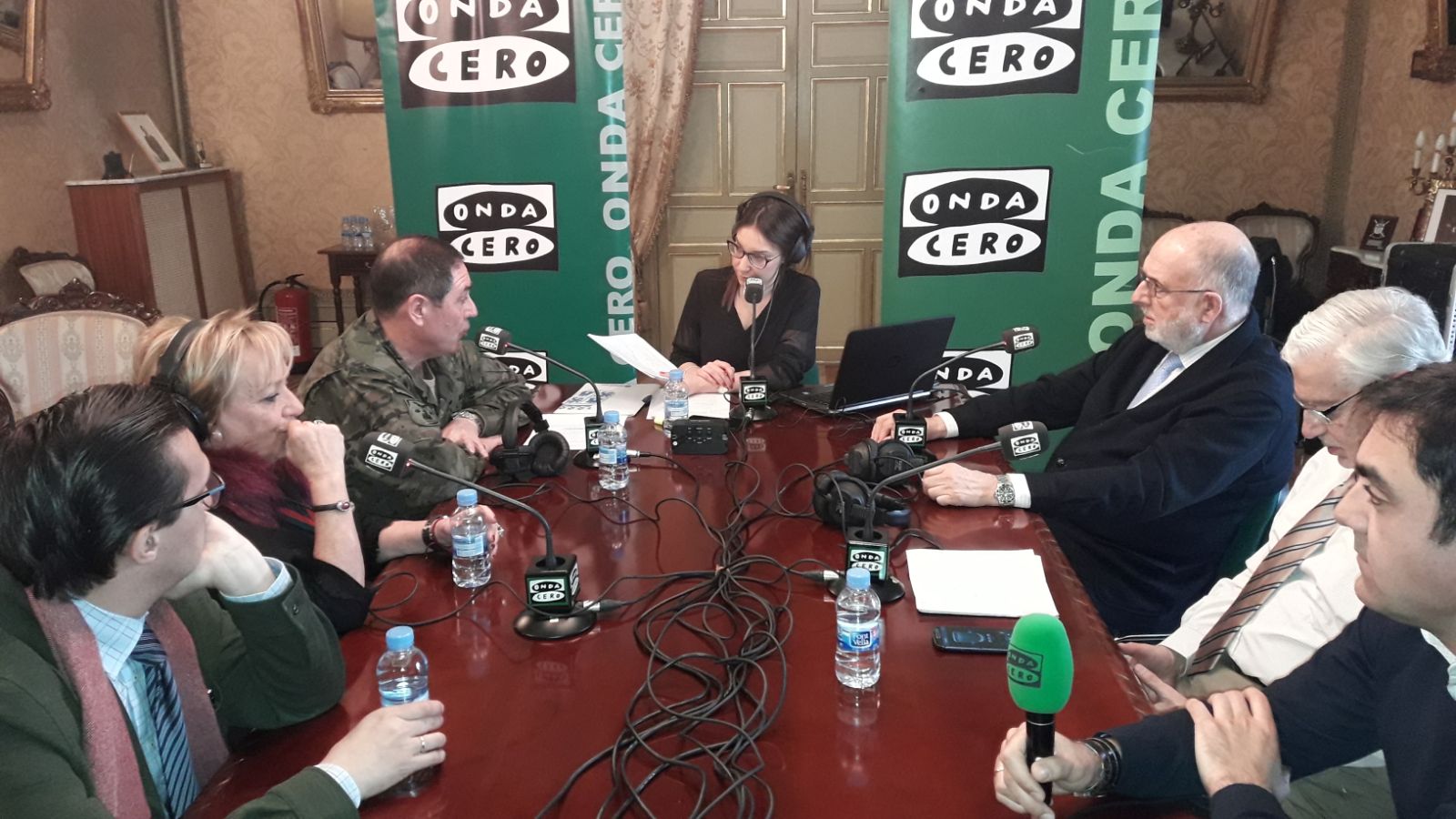 Programa especial de Valladolid en la Onda desde el Palacio Real Programa especial de Valladolid en la Onda desde el Palacio Real