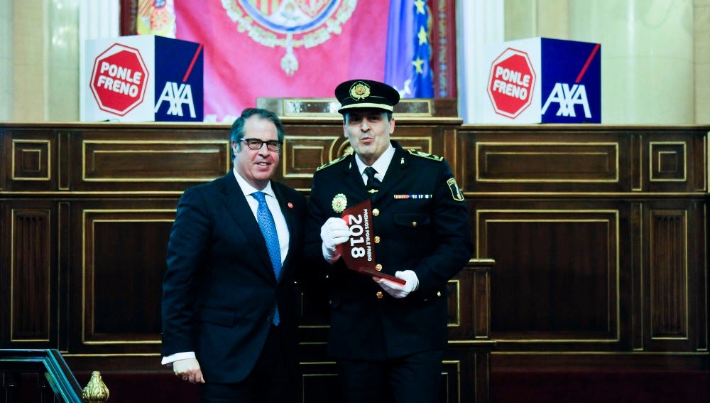 Ponle Freno de Atresmedia distingue a la Policía Local de Elche Ponle Freno de Atresmedia distingue a la Policía Local de Elche