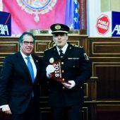 César Zaragoza, Comisario Principal de la Policía Local de Elche tras recoger el premio de 'Ponle Freno' de Atresmedia