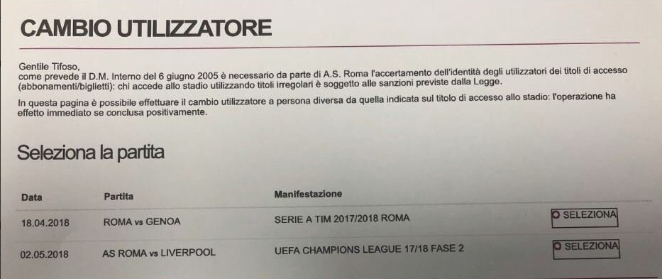 La Roma puso a la venta las entradas contra el Liverpool un día antes del sorteo La Roma puso a la venta las entradas contra el Liverpool un día antes del sorteo