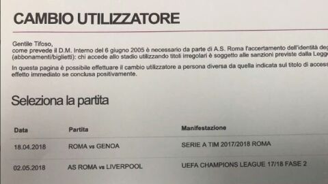 La Roma vend&iacute;a entradas contra el Liverpool antes del sorteo