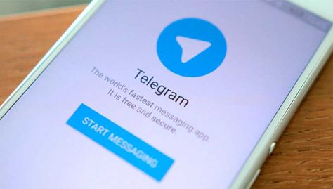 Teléfono móvil con la aplicación 'Telegram' (Archivo) Teléfono móvil con la aplicación 'Telegram' (Archivo)