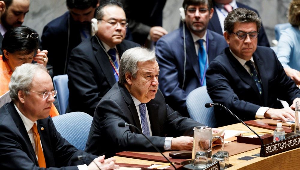 El secretario general de las Naciones Unidas, Antonio Guterres
