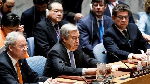 El secretario general de las Naciones Unidas, Antonio Guterres