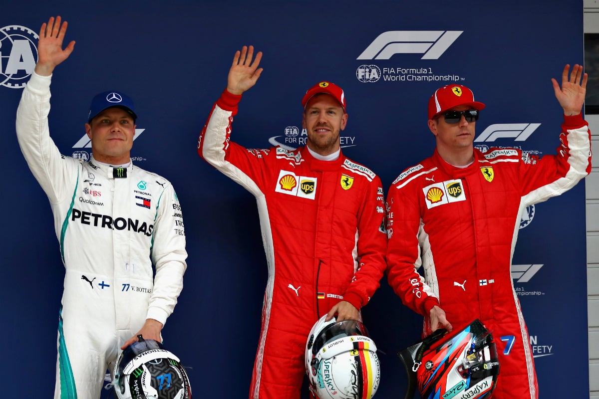 Vettel noquea a Mercedes en China y logra la pole de Shanghai con Sainz noveno y Alonso 13º Vettel noquea a Mercedes en China y logra la pole de Shanghai con Sainz noveno y Alonso 13º