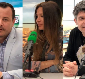 Antonio Casado, María Zabai y Nacho Guerreros Antonio Casado, María Zabai y Nacho Guerreros