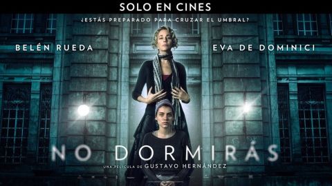 Cartel de la pel&iacute;cula, 'No dormir&aacute;s'