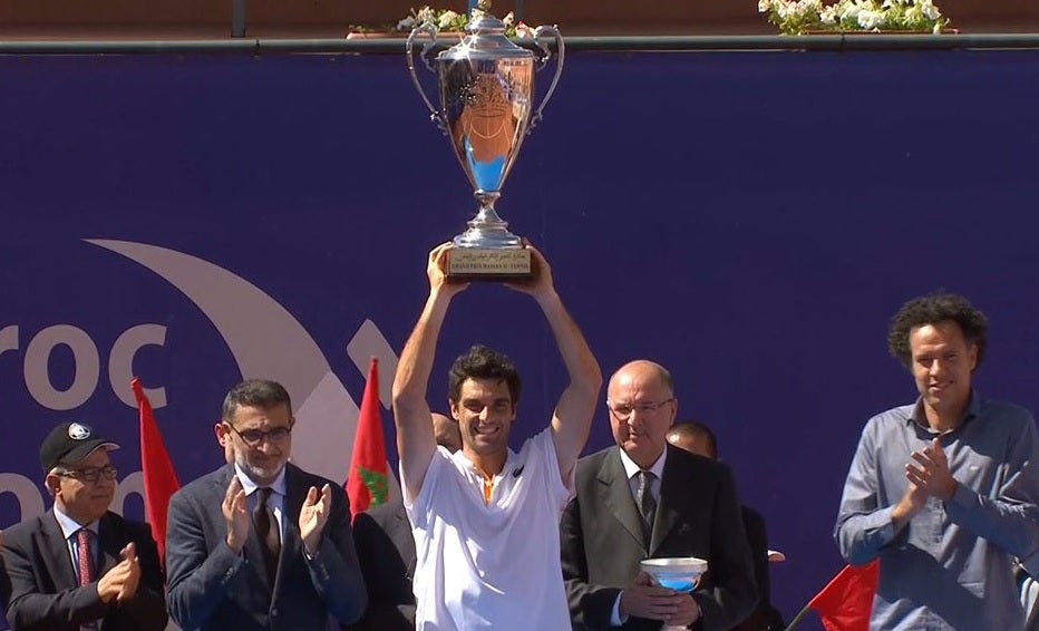 Pablo Andújar gana el cuarto título de su carrera en Marrakech Pablo Andújar gana el cuarto título de su carrera en Marrakech