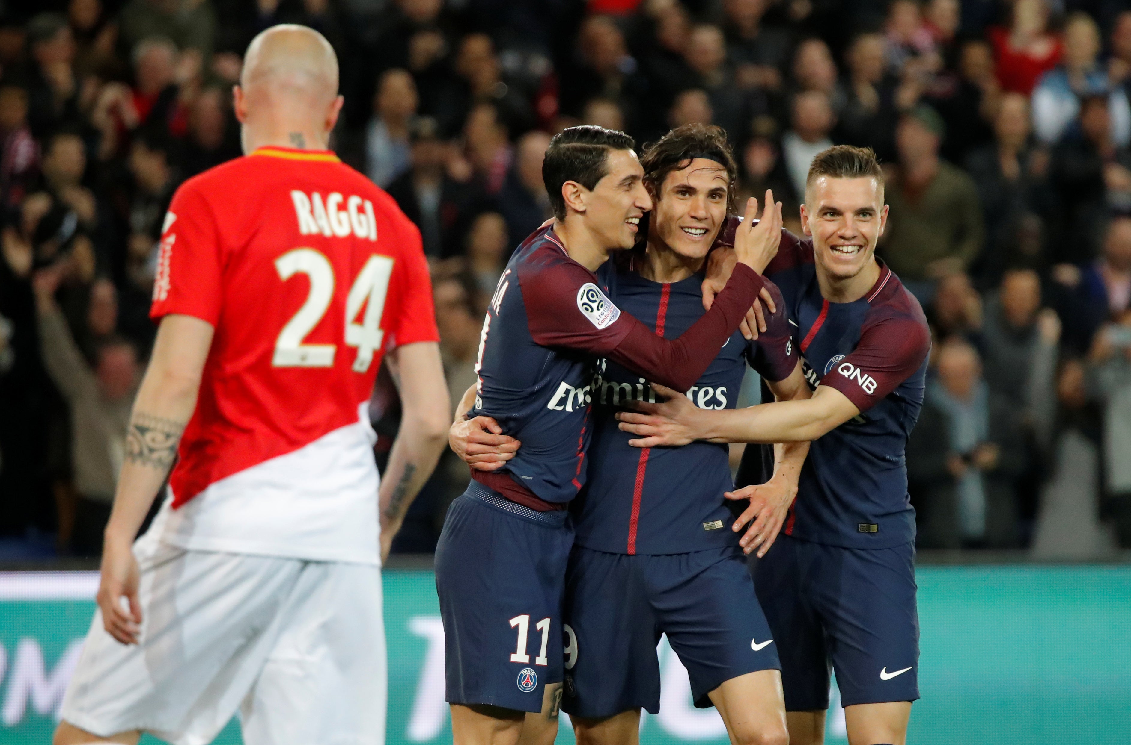 El PSG se proclama campeón de la Liga francesa tras golear al Mónaco El PSG se proclama campeón de la Liga francesa tras golear al Mónaco