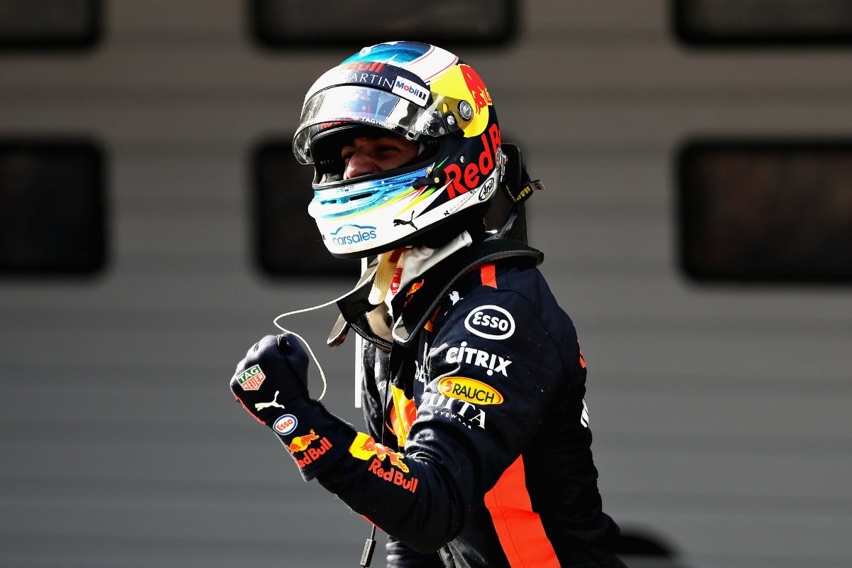Daniel Ricciardo logra la victoria en el GP de China con Alonso séptimo y Sainz noveno Daniel Ricciardo logra la victoria en el GP de China con Alonso séptimo y Sainz noveno
