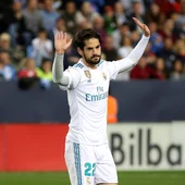 Isco pide perdón tras su gol al Málaga. Isco pide perdón tras su gol al Málaga.