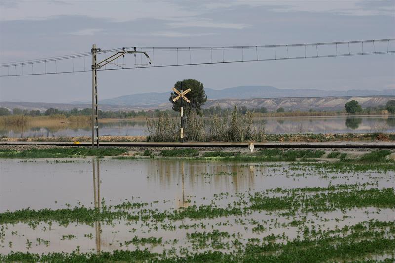 Efectivos de emergencias centran su trabajo en la Ribera Baja para paliar los efectos de la crecida del Ebro Efectivos de emergencias centran su trabajo en la Ribera Baja para paliar los efectos de la crecida del Ebro