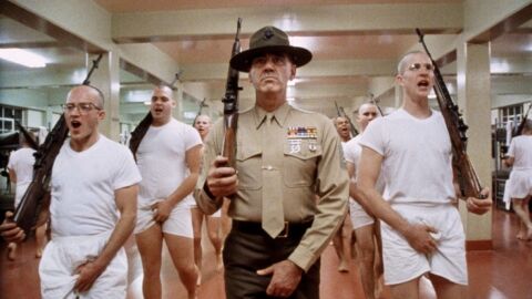 R. Lee Ermey en 'La chaqueta met&aacute;lica'