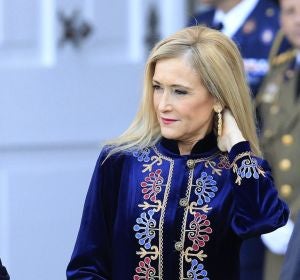 Cristina Cifuentes en un acto en el Palacio Real Cristina Cifuentes en un acto en el Palacio Real