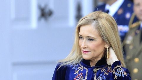 Cristina Cifuentes en un acto en el Palacio Real
