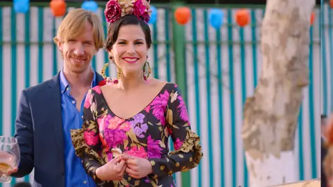 'Allí Abajo' la lía en la Feria de Abril 'Allí Abajo' la lía en la Feria de Abril