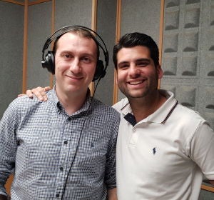 Javier Saralegui y Javier Ugalde Javier Saralegui y Javier Ugalde