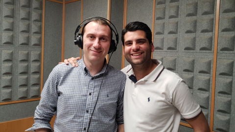 Javier Saralegui y Javier Ugalde