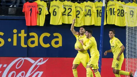 Víctor Ruiz celebra su gol contra el Leganés Víctor Ruiz celebra su gol contra el Leganés