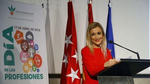 La presidenta madrile&ntilde;a, Cristina Cifuentes