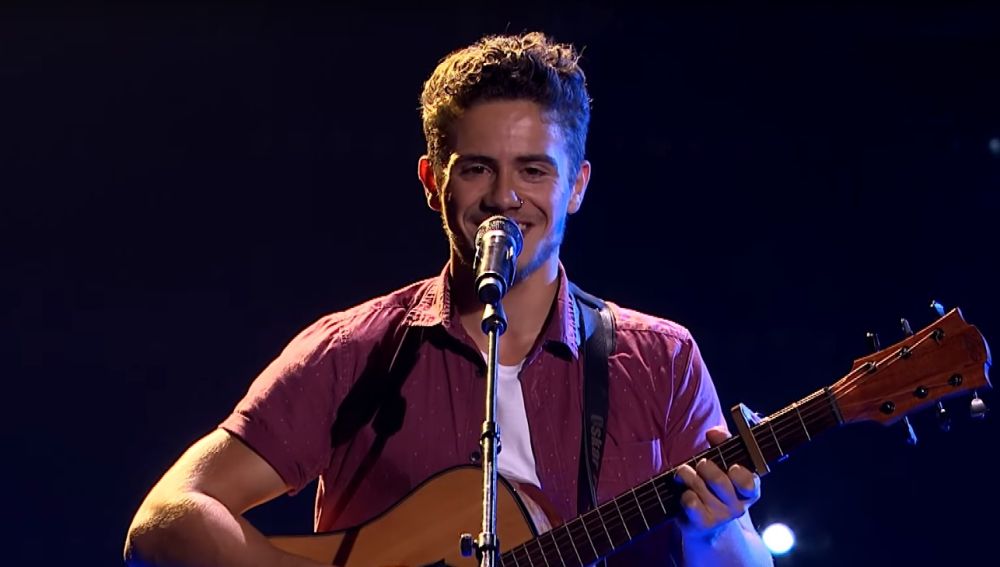 Oskar Proy canta el himno de Asturias en 'The Voice Australia'