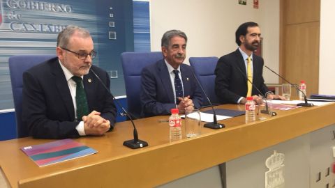 &Aacute;ngel Pazos, Miguel &Aacute;ngel Revilla y Ra&uacute;l Medina