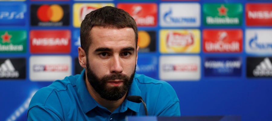 Carvajal en rueda de prensa Carvajal en rueda de prensa