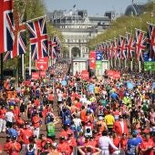 Imagen del Maratón de Londres de 2018
