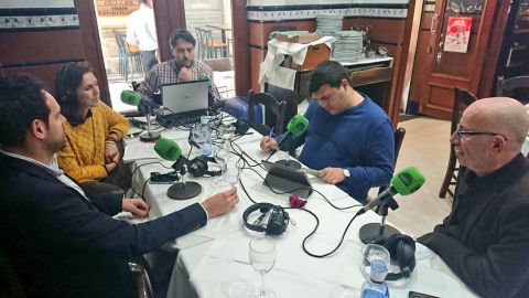Tertulia del M&aacute;laga CF en el Mes&oacute;n Cantarrana