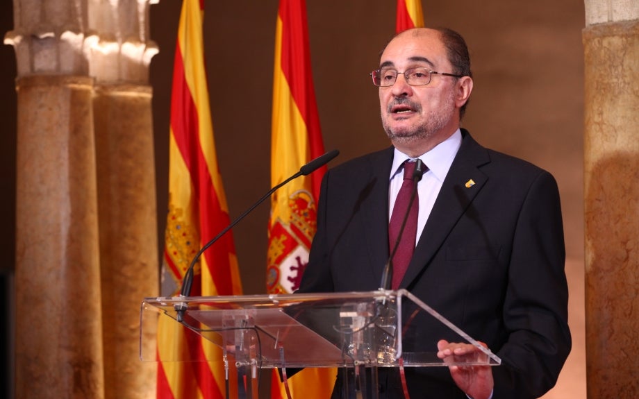 Javier Lambán: "Por mis conversaciones con Pedro Sánchez, estoy convencido de que no indultaría a los independentistas" Javier Lambán: "Por mis conversaciones con Pedro Sánchez, estoy convencido de que no indultaría a los independentistas"