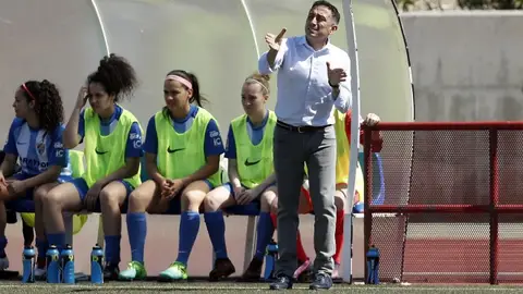 Antonio Contreras, del Málaga CF Femenino Antonio Contreras, del Málaga CF Femenino