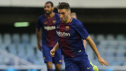 Abel Ruiz, jugador del FC Barcelona. 