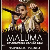 Cartel del Concierto de Maluma en Palencia Cartel del Concierto de Maluma en Palencia
