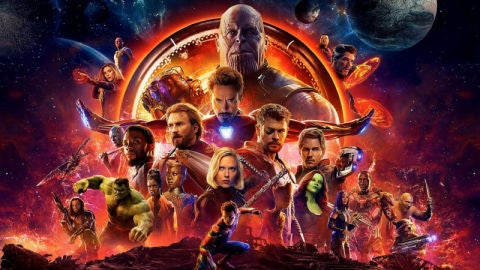 P&oacute;ster de 'Vengadores: Infinity War'
